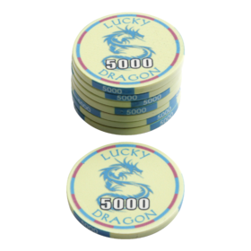 $5000 Lucky Dragon Chip