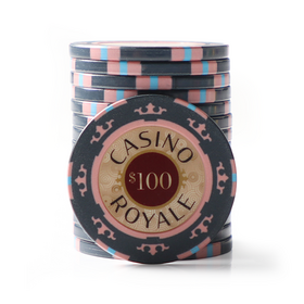 $100 Casino Royale Poker Chip