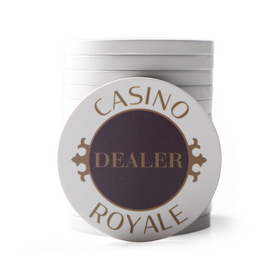 Casino Royale Gold Dealer Button