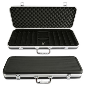 500 Chip Black Poker Case (No Chips)