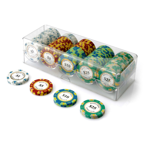 Monte Carlo 100 Chip and Rack Bundle