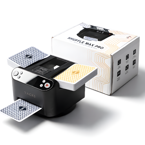 JACKS Shuffle Max PRO Automatic Shuffler and Deal