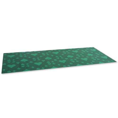Signature Green Pattern Casino Gaming Felt