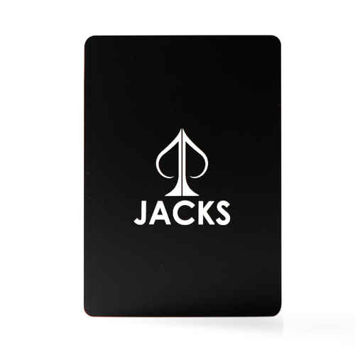 JACKS Signature Black Cut Card - Single