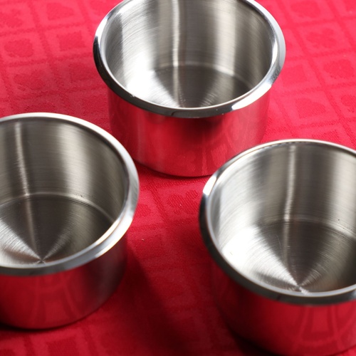 Steel Table Cup Holders - Pack of 10