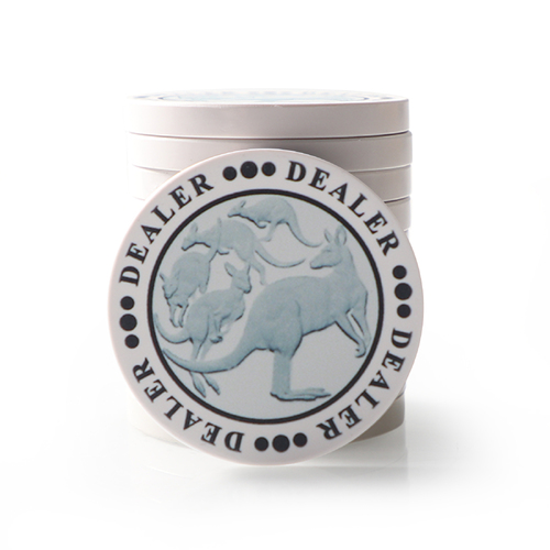 Aussie Currency Dealer Button