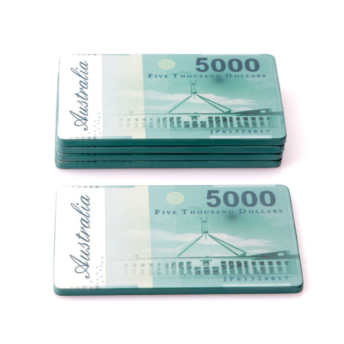 $5000 Aus Design Plaque - Pack of 10