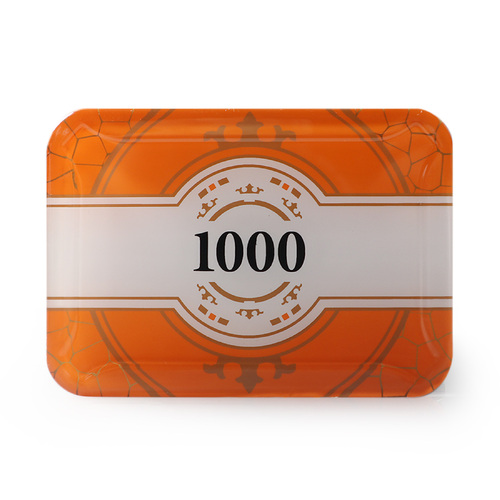 (1000) High Roller Plaque Series
