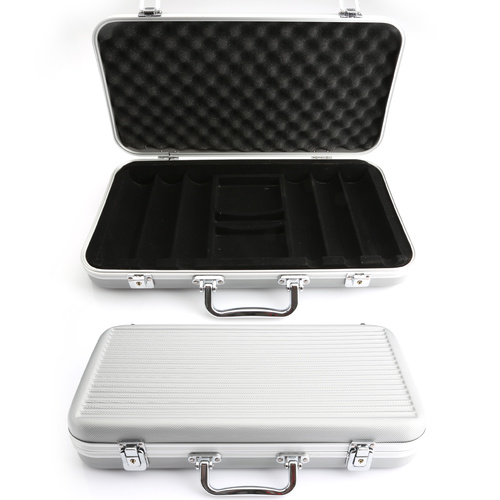 300 Chip Silver Poker Case (No Chips)