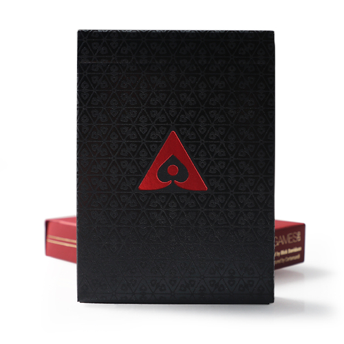 ACES Red 100% Plastic Playing Cards