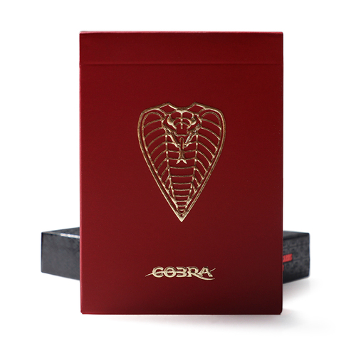 Cobra Red Playing Cards