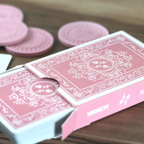 Black Roses Altrosa Playing Cards