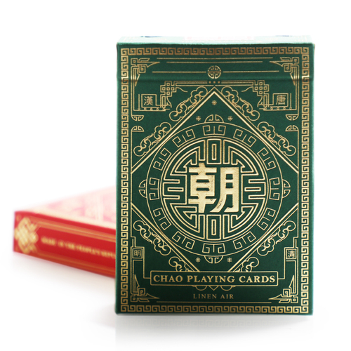 Chao Green Playing Cards