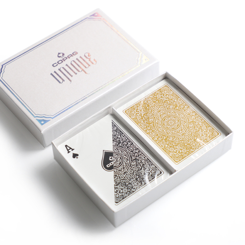 COPAG Unique Black / Gold Playing Cards