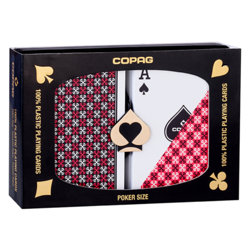 COPAG Master Poker Series Red / Black