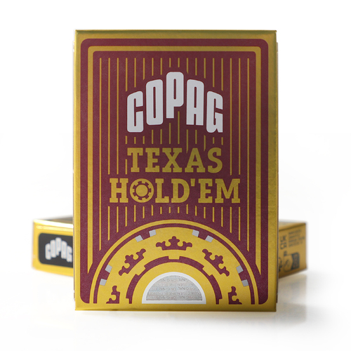 COPAG Texas Gold - Red Single Deck  
