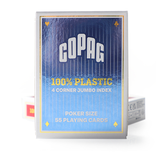 COPAG 4 PIP Jumbo Face - Blue Single Deck