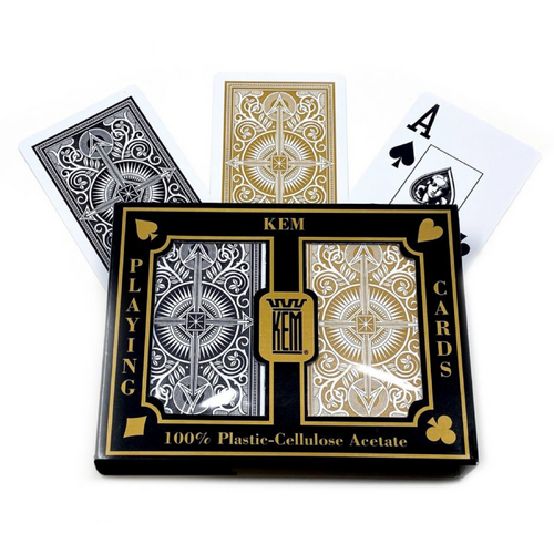KEM Arrow Black/Gold Bridge Size Jumbo Index