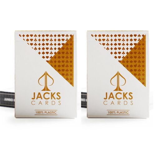Jacks Signature Playing Cards - Gold / Gold (Case Exclusive)