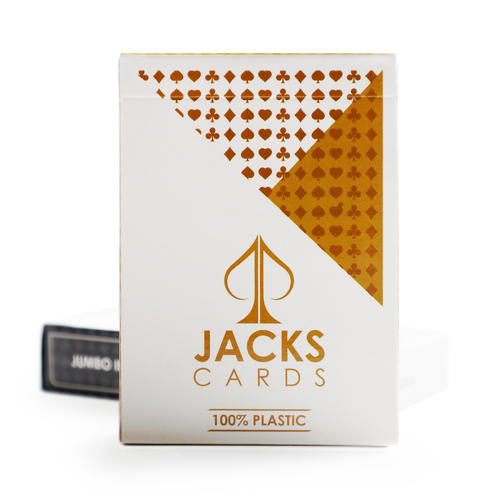 Signature Plastic Playing Cards - Gold (1 Deck)