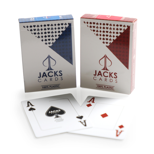 Jacks Signature Playing Cards - Red / Blue (2 Decks)