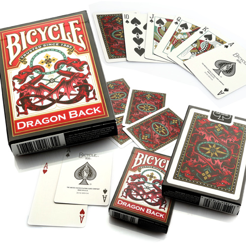 Bicycle Red Dragon Single Deck