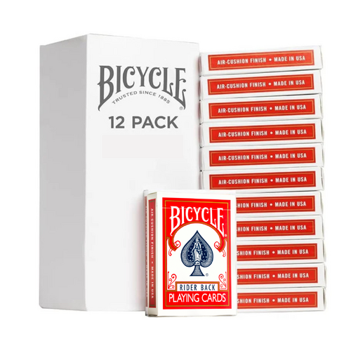 Bicycle Rider Back Red - 12 Pack