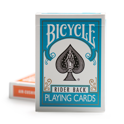 Bicycle Rider Back Turqoise Single Deck
