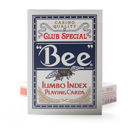Bee Club Special Playing Cards Jumbo Index - Blue