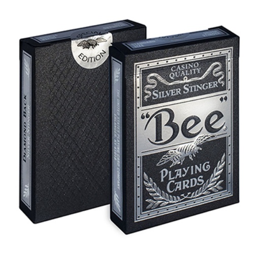 Bee Silver Stinger Playing Cards 
