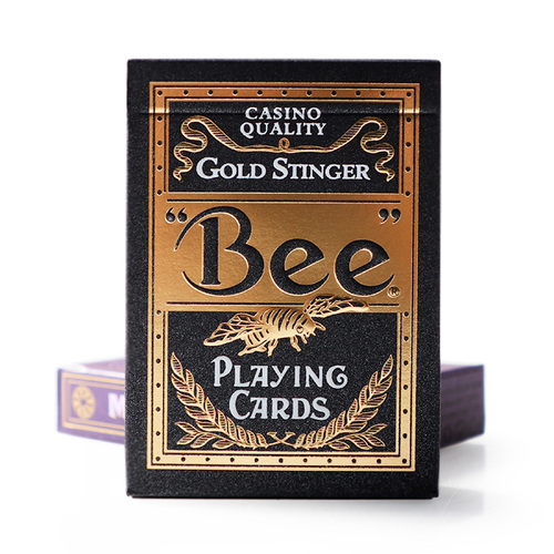 Bee Gold Stinger Playing Cards 