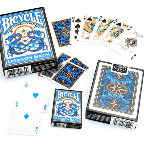 Bicycle Blue Dragon Single Deck
