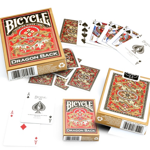 Bicycle Gold Dragon Single Deck