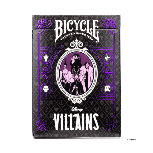 Bicycle x Disney Villains Purple Cards