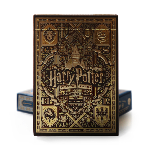 Theory 11 Harry Potter Playing Cards - Yellow Hufflepuff