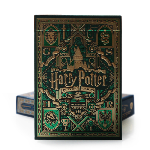 Theory 11 Harry Potter Playing Cards - Green Slytherin