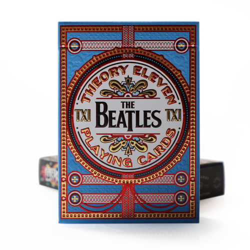 Theory 11 The Beatles Blue Playing Cards