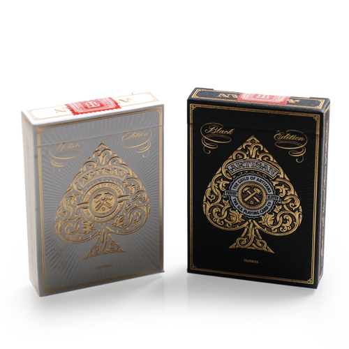 Theory 11 Black / White Artisan (2 Deck Combo)