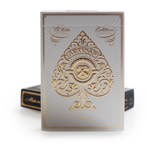 Theory 11 White Artisan Single Deck