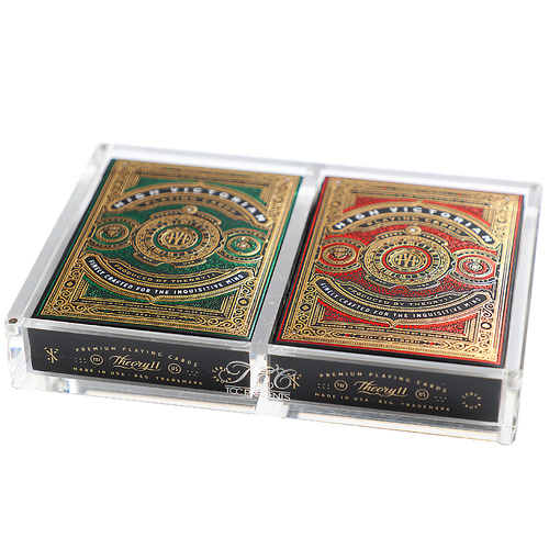 Theory 11 High Victorian | 2 Deck Card Case Gift Set