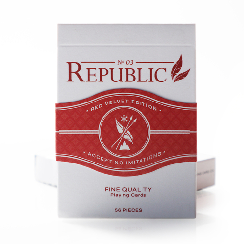 Ellusionist Republic Red Single Deck