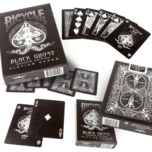 Bicycle Ellusionist Black Ghost - Single Deck
