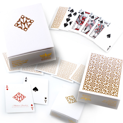 Ellusionist Madison Gold Revolvers Single Deck