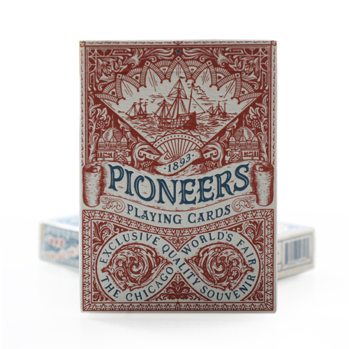 Ellusionist Pioneers Red Single Deck