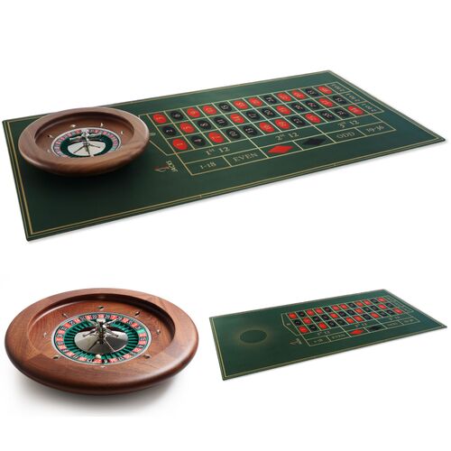 Dal Negro 50cm Roulette Wheel / Mat Bundle