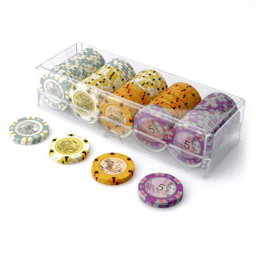 Aussie Currency 100 Chip and Rack Bundle