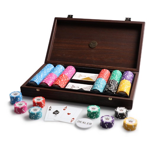 Crown Millions x Majestic Case 300 Chips Poker Set