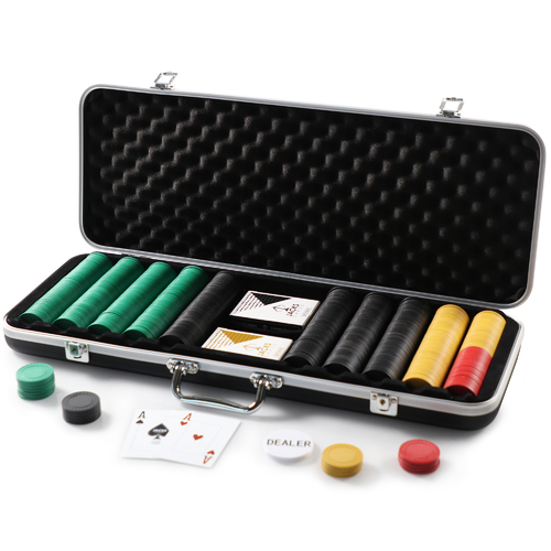 Bold Icon 500 Chip 8.5g Black Case Set