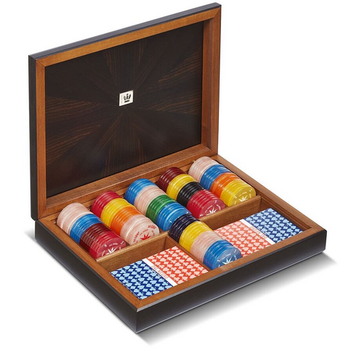 Dal Negro Ebano Poker Chip Set 