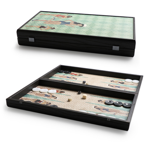 Pin Up Girls Backgammon Board
